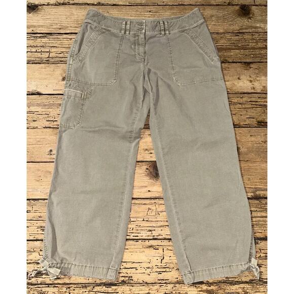 Tommy Bahamas Women’s Size 0 Khaki Cargo Pants - Picture 1 of 6